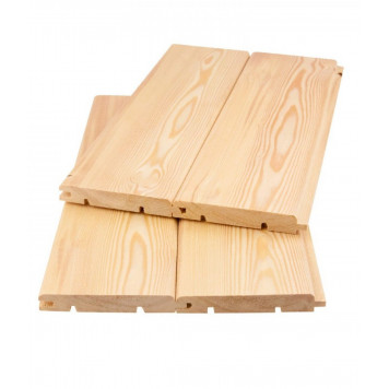 Вагонка из лиственницы штиль сорт АВ (В) 90x14x3000